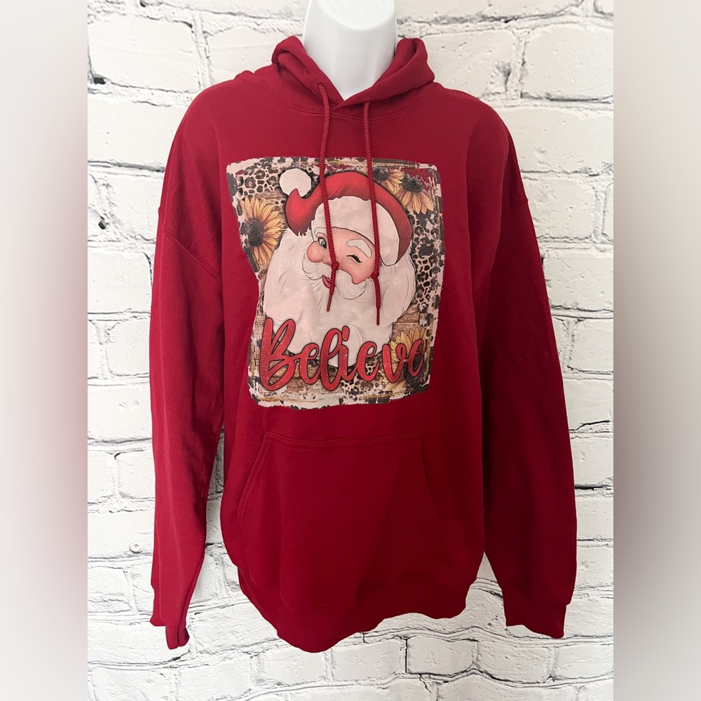 Santa Hooded Sweatshirt